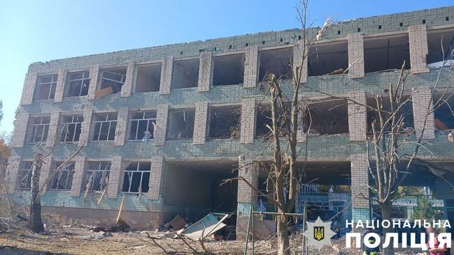 Школа №41 у Херсоні. ФОТО: hr.npu.gov.ua