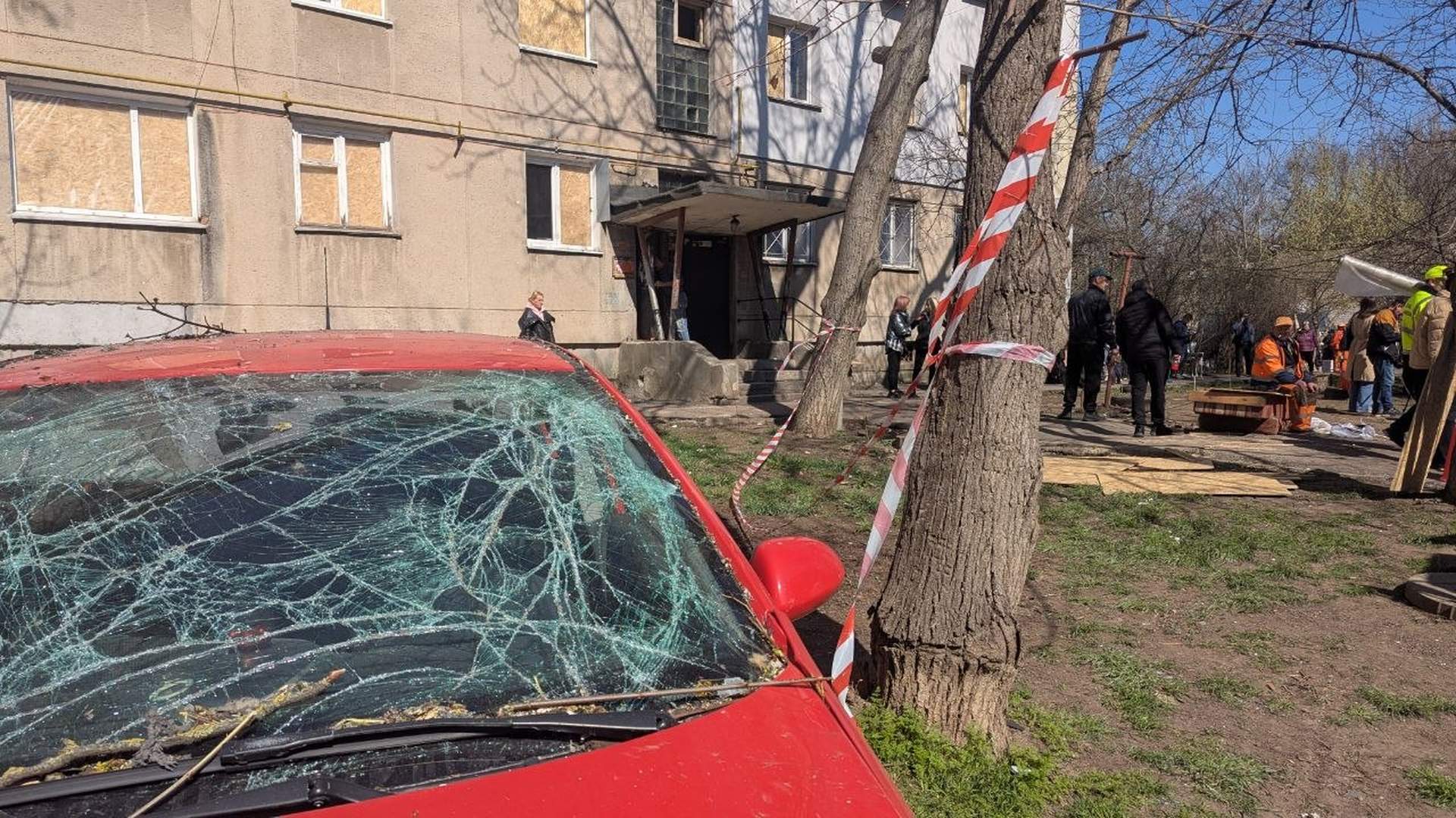 В Одесі через російську атаку горіла п'ятиповерхівка