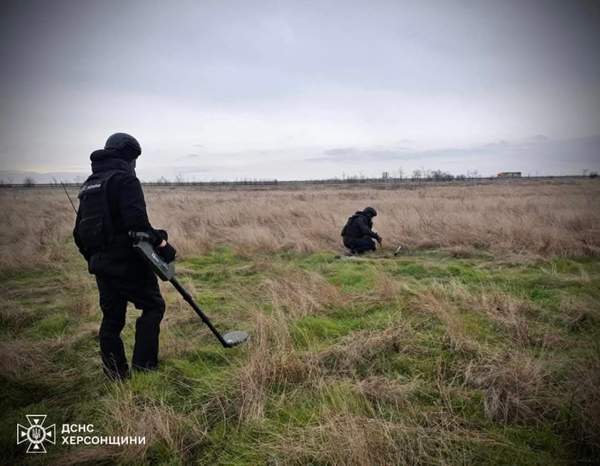 На деокупованій Херсонщині знешкодили понад 200 тисяч вибухівок