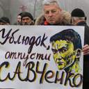 Одесситы принесли цветы к памятнику Шевченко и потребовали освободить Савченко