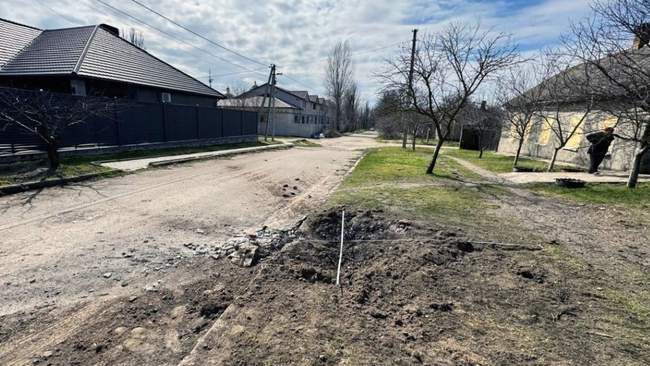 Наслідки атаки на Херсонщині. ФОТО: npu.gov.ua