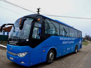 В Одеській області запрацювали вакцинобуси