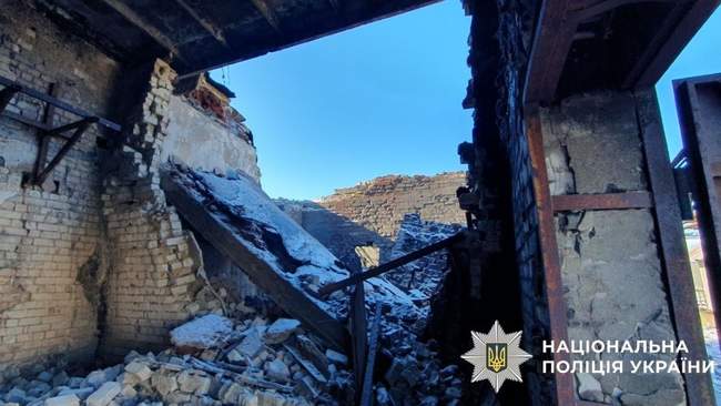 Последствия обстрелов на Херсонщине. ФОТО: hr.npu.gov.ua