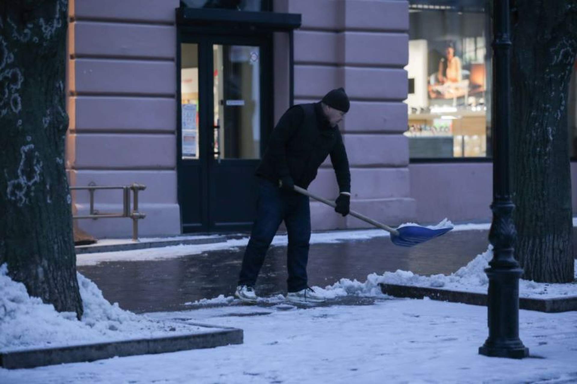 В Одесу завітала зима