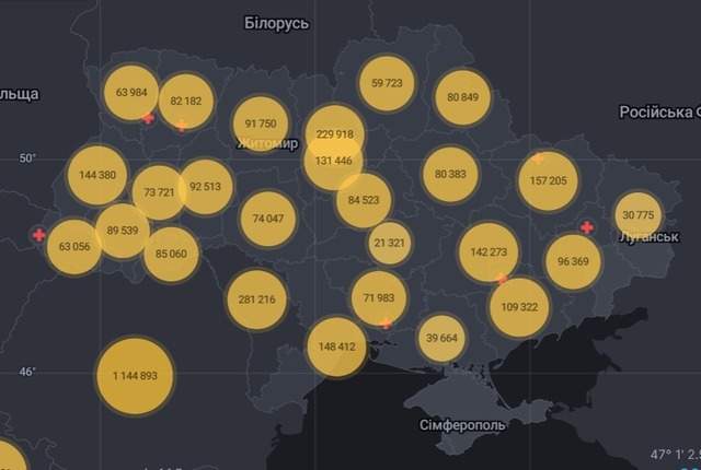 Найбільше нових хворих на COVID-19 зафіксували у Харківській і Одеській областях