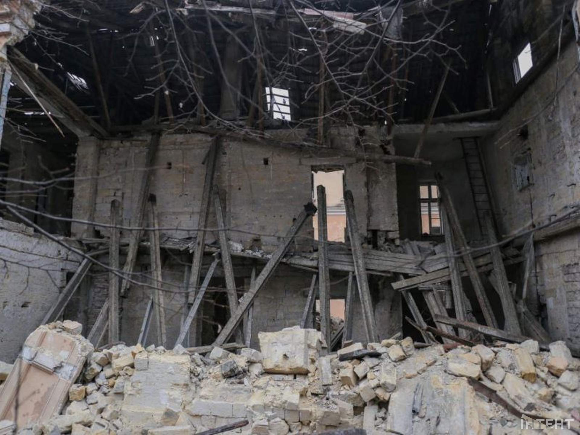 В Одесі обвалилася частина історичної пам'ятки