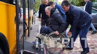 Одессе не хватает инклюзивного транспорта несмотря на то, что 20 новых автобусов стоят в гараже