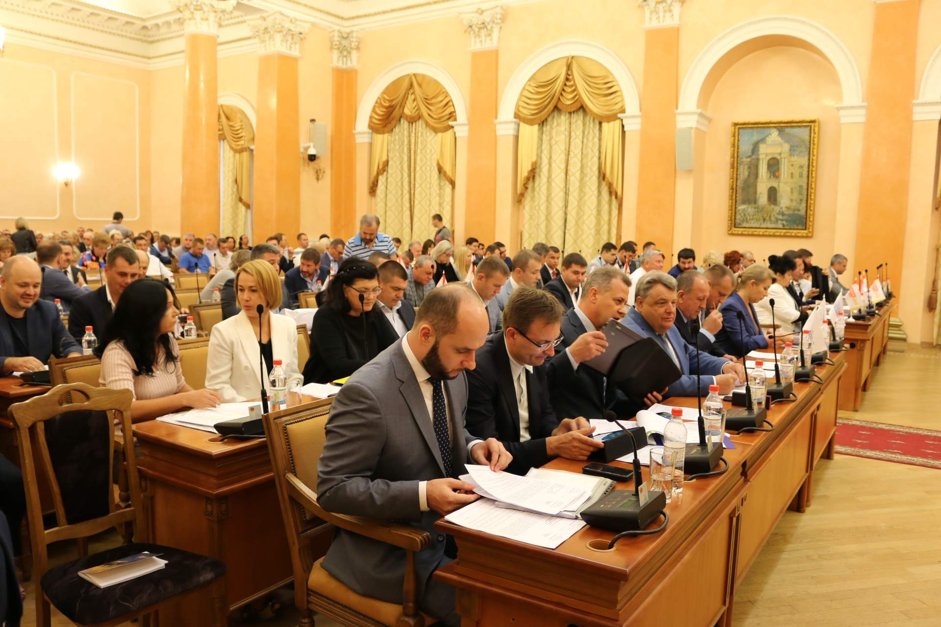Сессия Одесского городского совета в объективе ИзбирКома