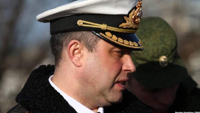 Denis Berezovsky, former commander of the Navy. PHOTO: ua.krymr.com