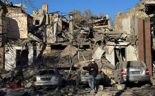 There are victims: a rocket damaged residential buildings in Odesa