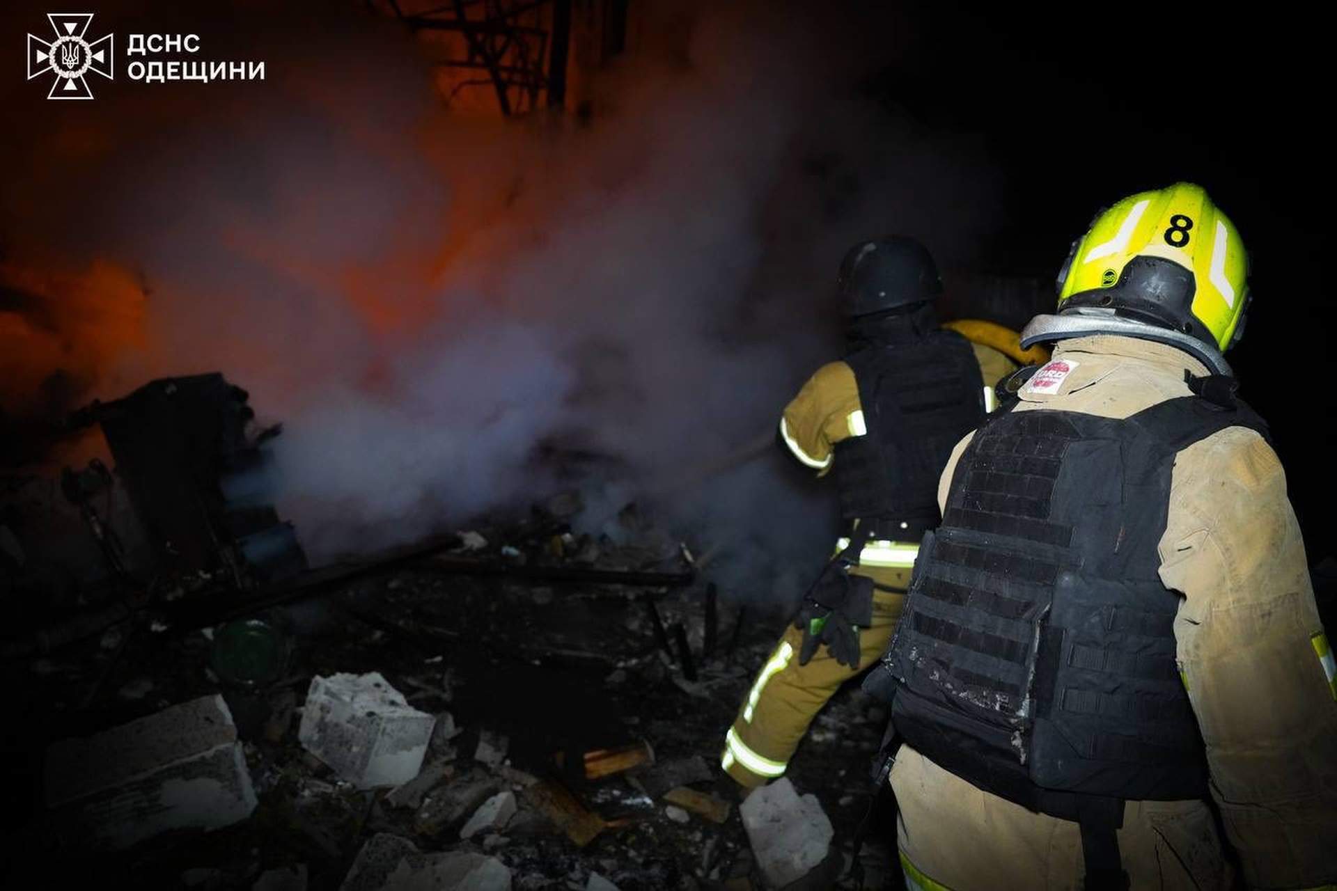 На Одещині російський дрон поцілив у резервуари з олією