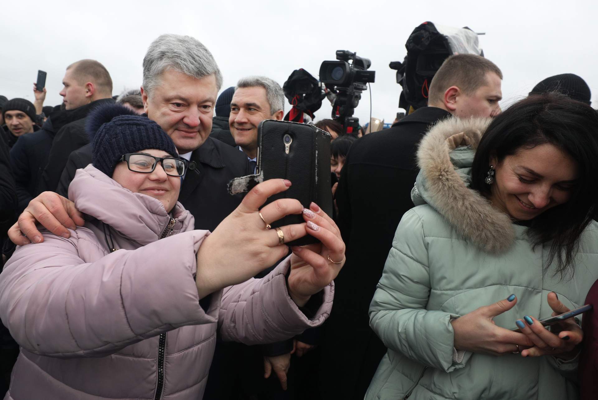 Открытие отремонтированной трассы «Одесса-Рени» при участии Петра Порошенко