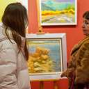 Виставка у день народження одеського художника відкрилася в темряві