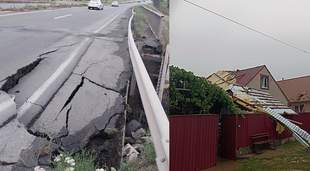 Негода пошкодила міст на Одещині та знеструмила населені пункти