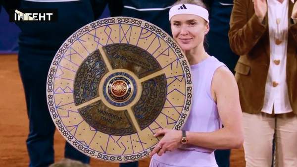 Elina Svitolina, winner of the WTA tournament in Rouen, France.  Photo: WTA