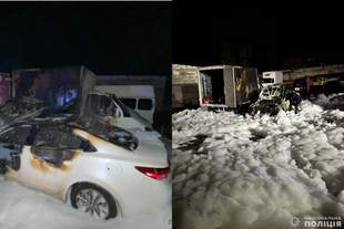 В Миколаєві підпалили авто Маzdа: злочинцям загрожує до 10 років тюрми