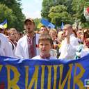 В Одессе состоялся юбилейный десятый МегаМарш в вышиванках
