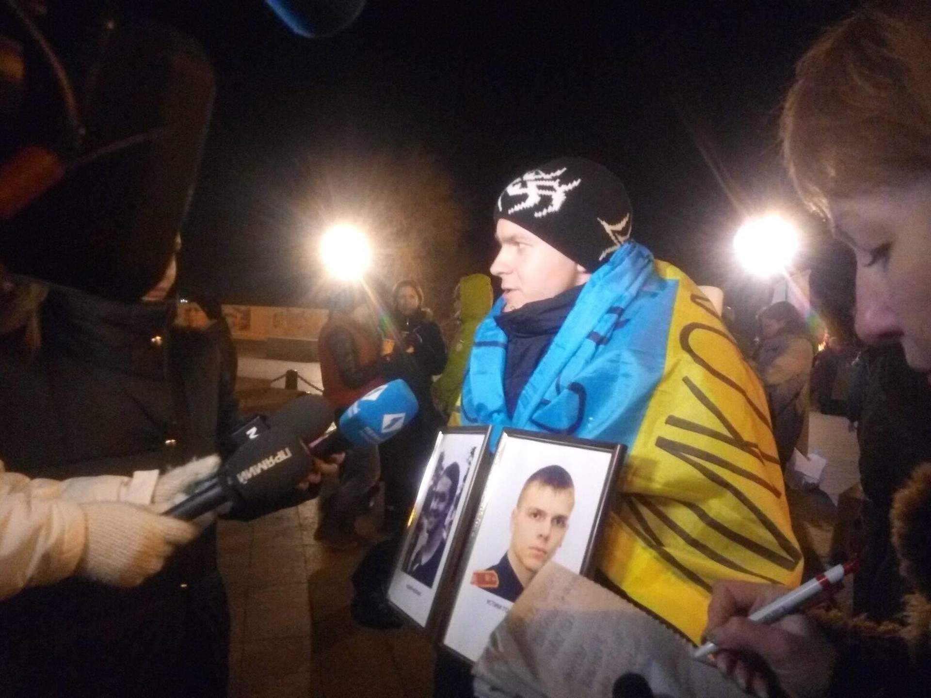 В Одессе почтили память героев Небесной Сотни