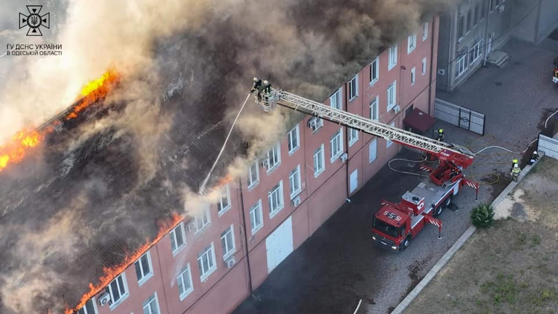 В Одесі горів завод