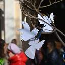 В Одесі вшанували пам'ять вбитих росіянами у драмтеатрі Маріуполя