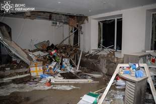 В результате атаки Одессы ночью погиб человек, еще 12 пострадали