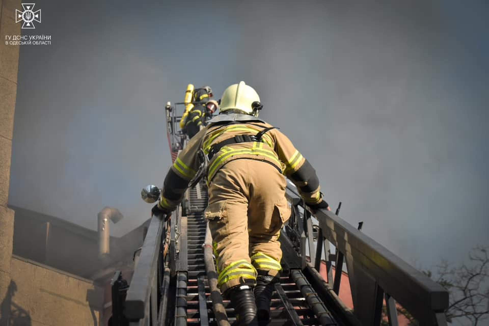 В Одесі горів завод