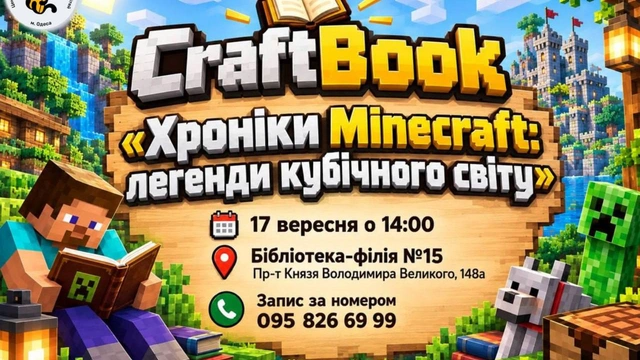CraftBook “Хроніки Minecraft: легенди кубічного світу”