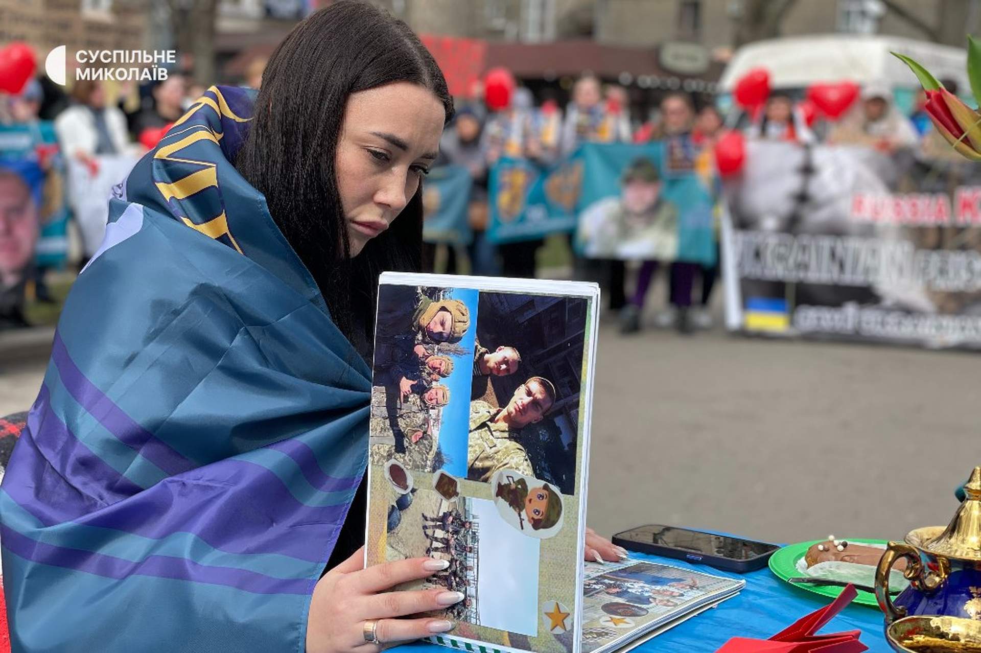 У центрі Миколаєва пройшла масштабна акція з перфомансом