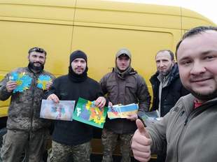 До селищ Козацьке та Веселе привезли велику партію гуманітарної допомоги