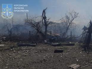 Армія рф продовжує обстрілювати Херсон та область