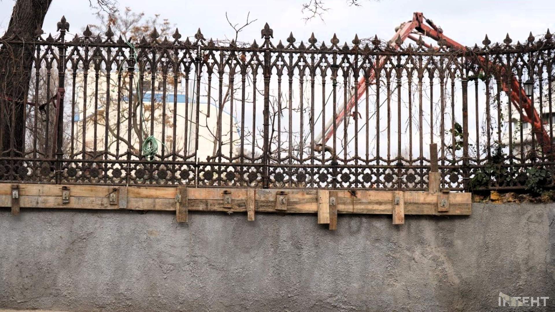 В Одесі розпочали реконструкцію біля Будинку вчених