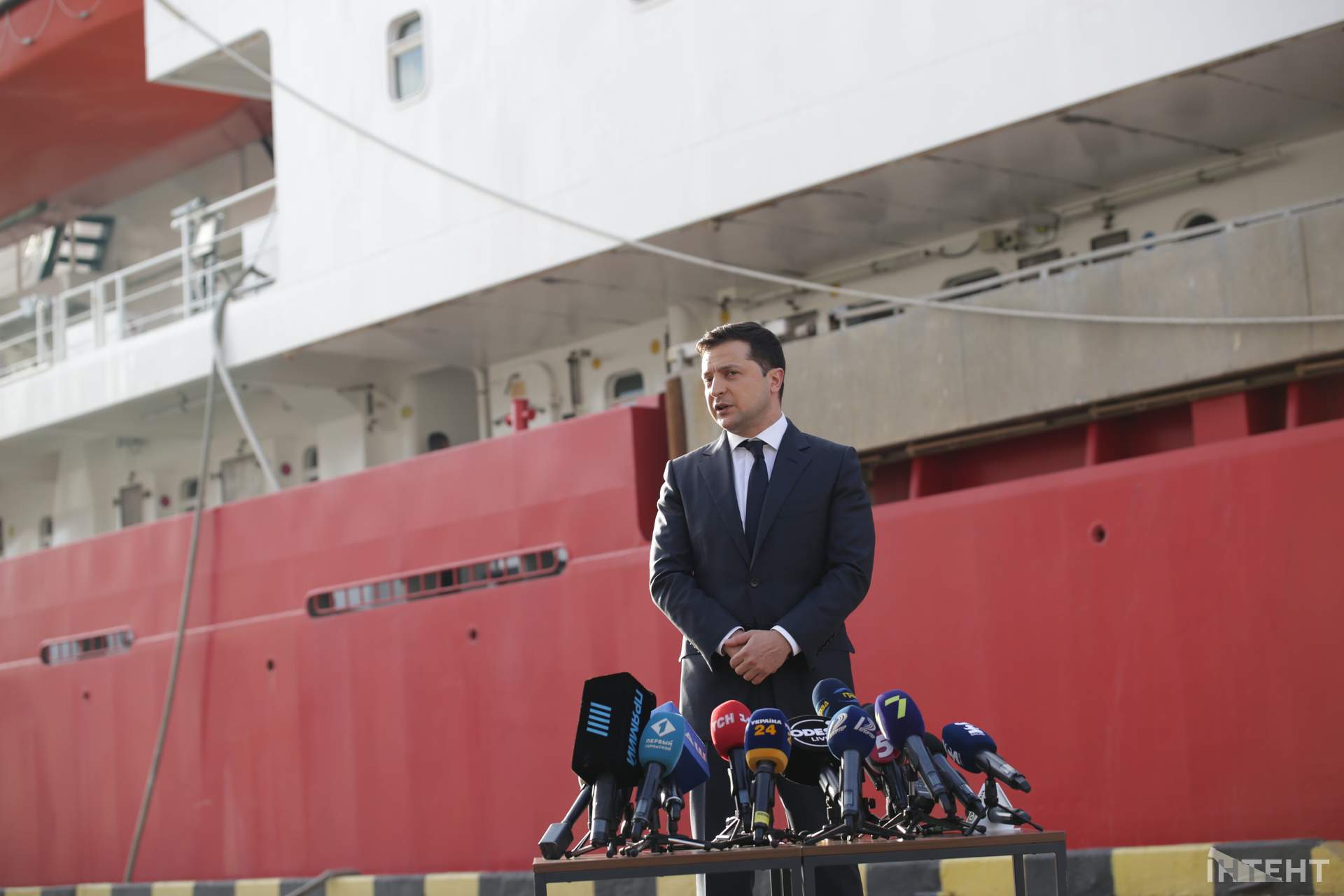 Візит Володимира Зеленського до Одеси