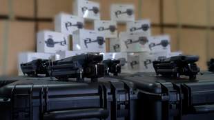Military in Kherson region receive new drones and protection