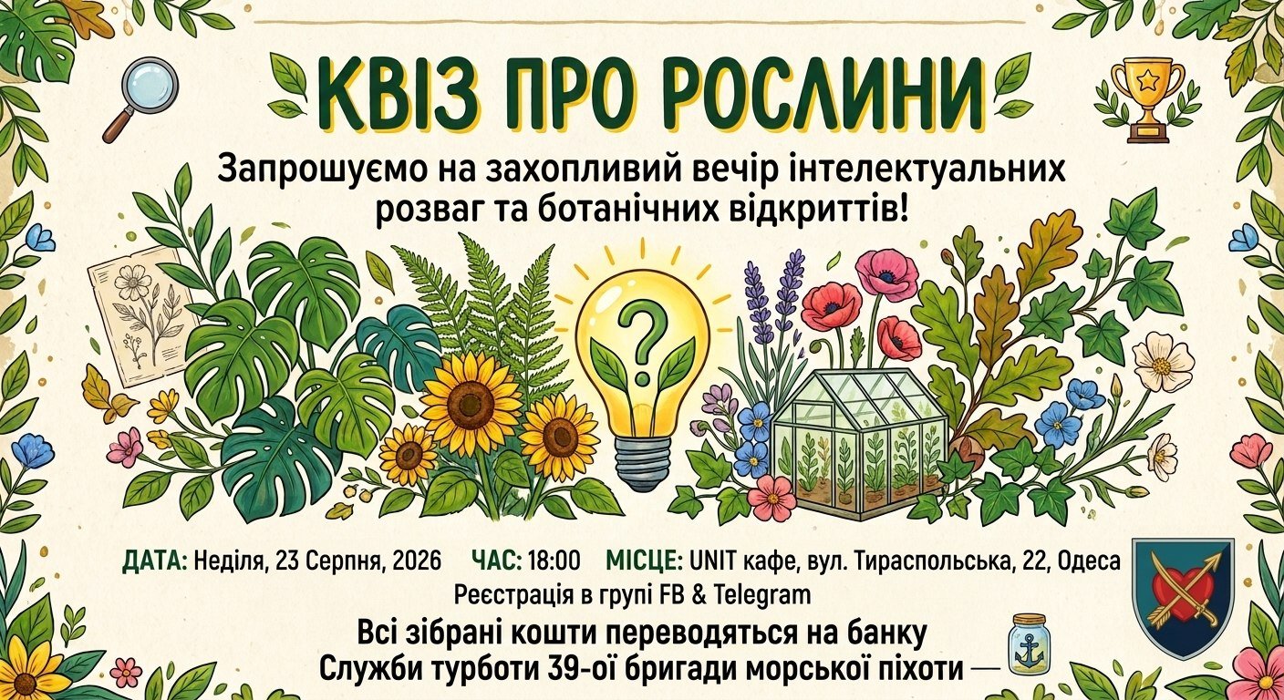 Квіз про рослини 23 серпня