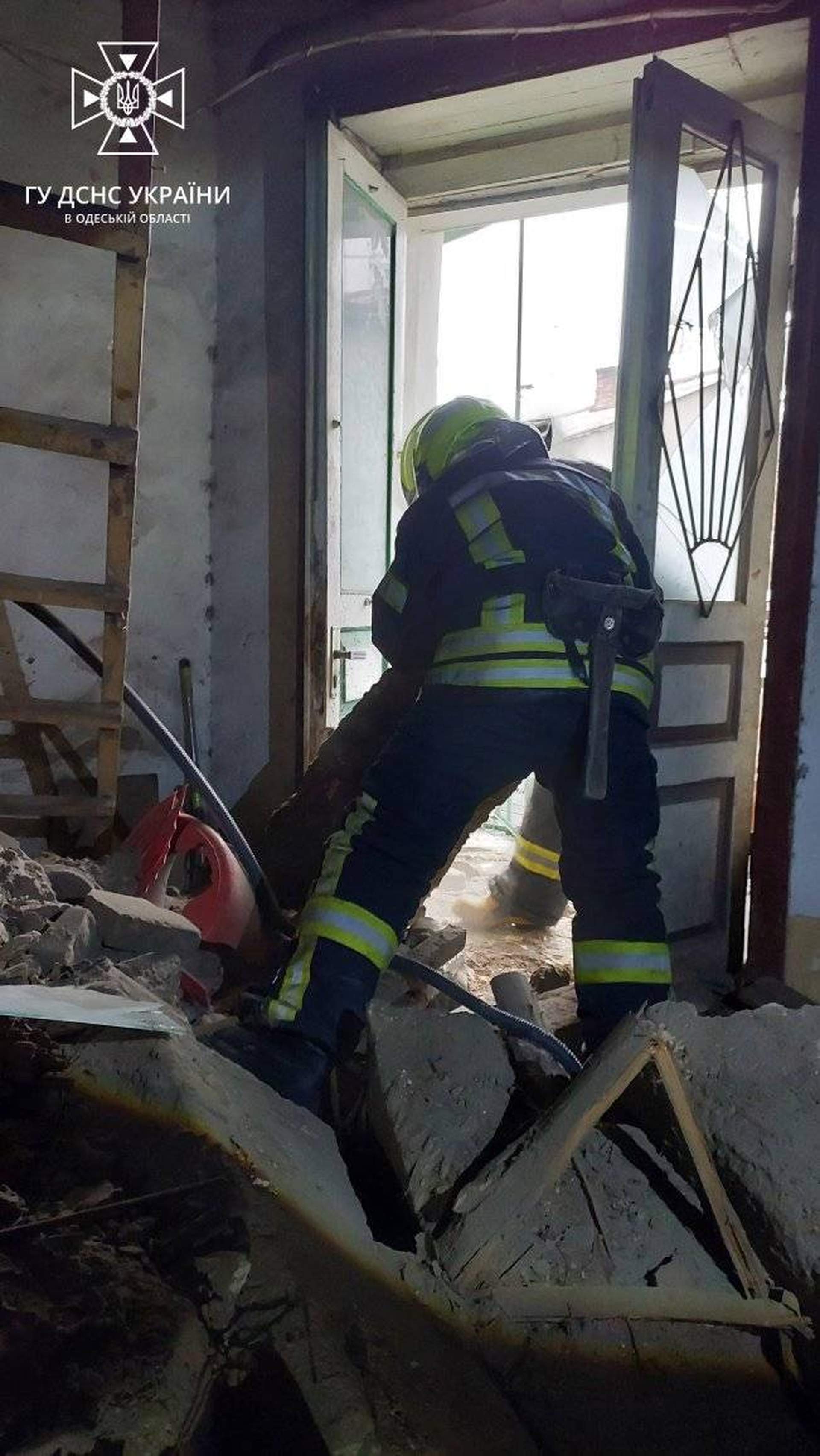 В центрі Одеси стався обвал будівлі