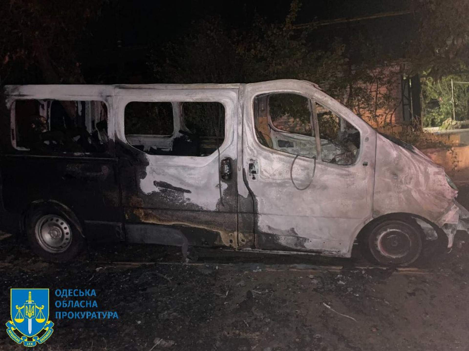 У прокуратурі розкрили, хто був серед підпалювачів авто ЗСУ, яких затримали на Одещині