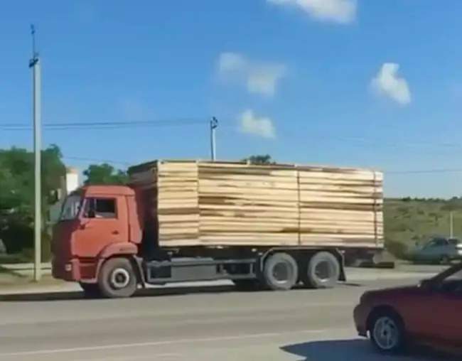 Фото: скриншот з відео у Telegram-каналі "Кримський вітер"