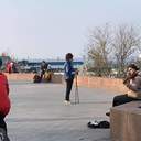 Вікенд на Ланжероні: смугасті стрічки не зупиняють одеситів, які вийшли погуляти