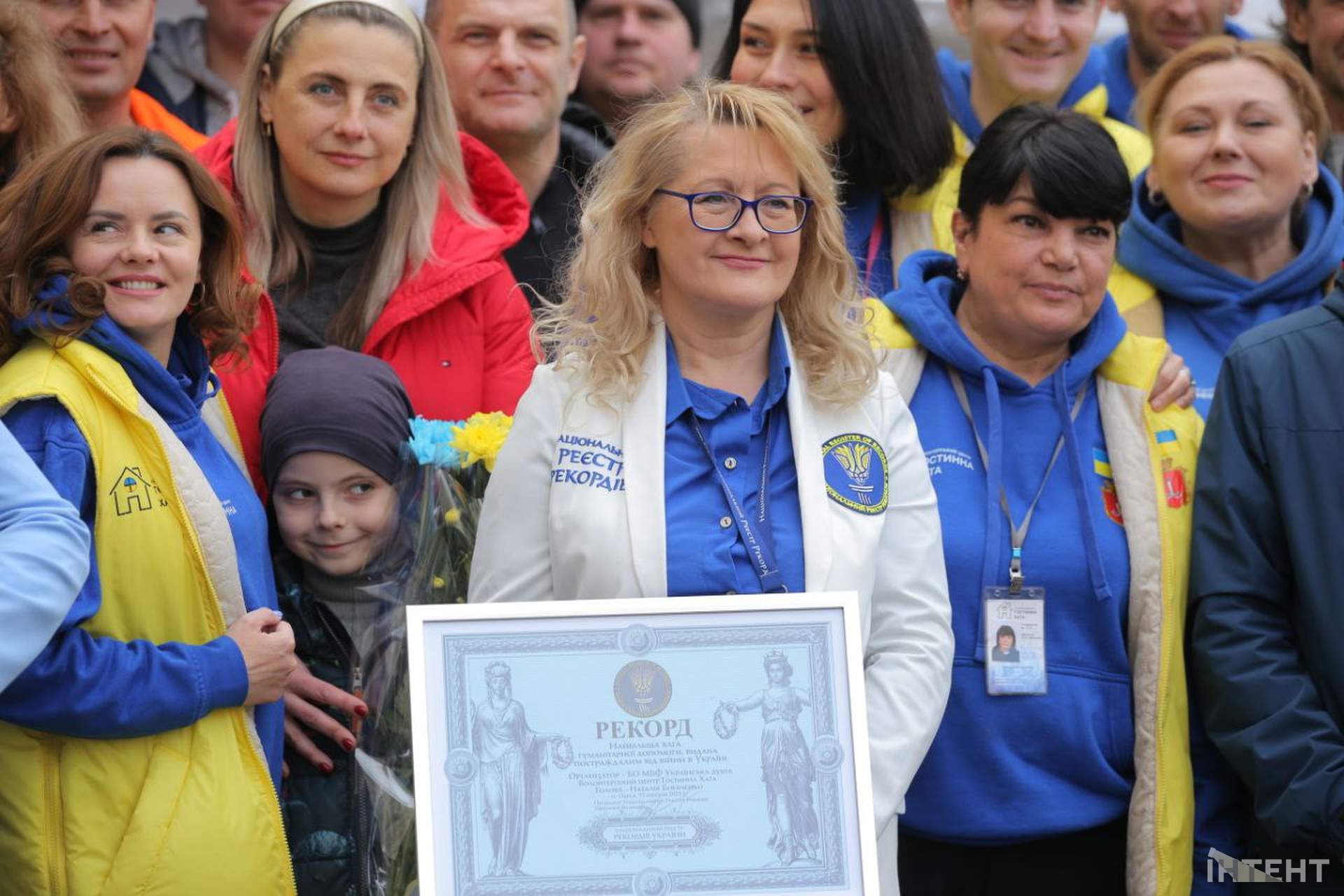 Одеський волонтерський центр встановив рекорд за вагою наданої гуманітаної допомоги