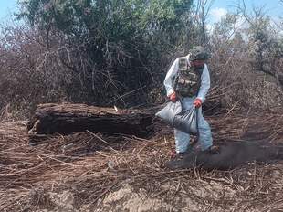 Рятувальники на Херсонщині завершили збір нафтопродуктів