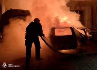 Пожарные Херсонщины преодолевали последствия обстрелов под огнем оккупантов