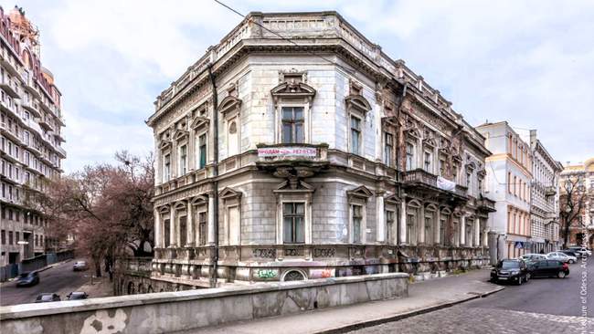 Особняк финансиста А. Я. Поммера. ФОТО: archodessa.com