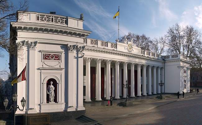 Будівля Одеської мерії ФОТО: Alex Levitsky & Dmitry Shamatazhi