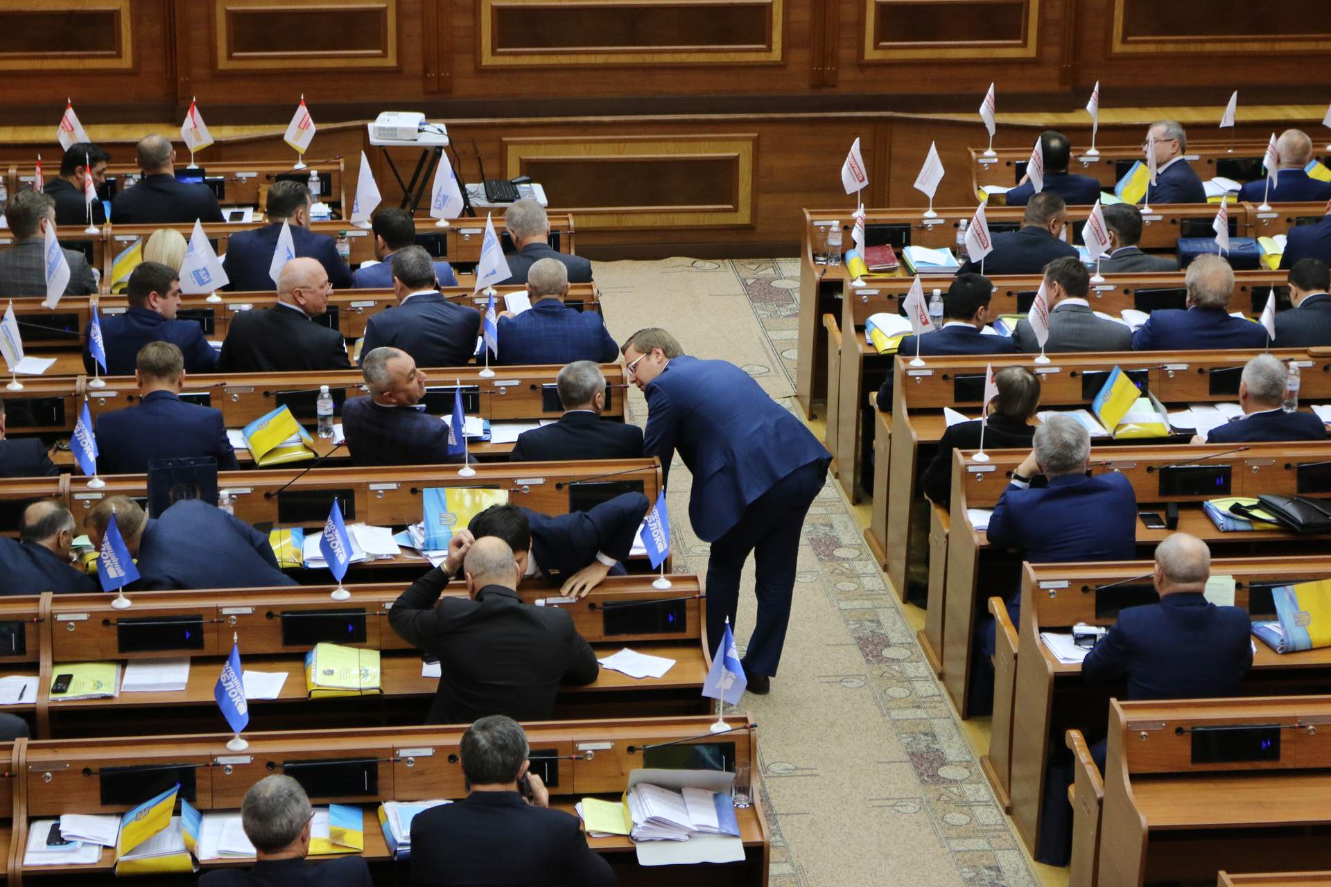 Сессия Одесского областного совета