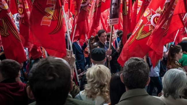 Парад у Севастополі 2017 року. ФОТО: krymr.com
