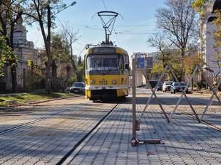 У Миколаєві відновили дорожнє покриття вздовж трамвайних колій