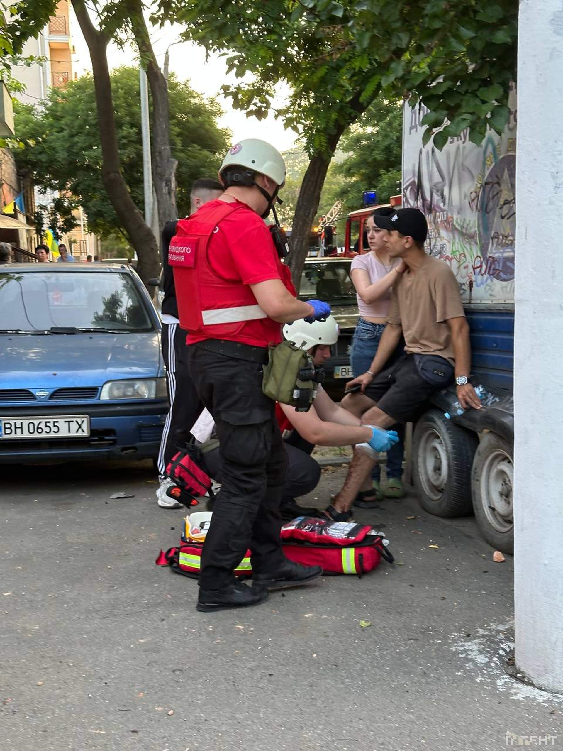 В Одесі дронами влучили в інклюзивний центр та дитсадок, 17 людей отримали поранення