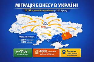 З Одеської області переїхали тисячі компаній