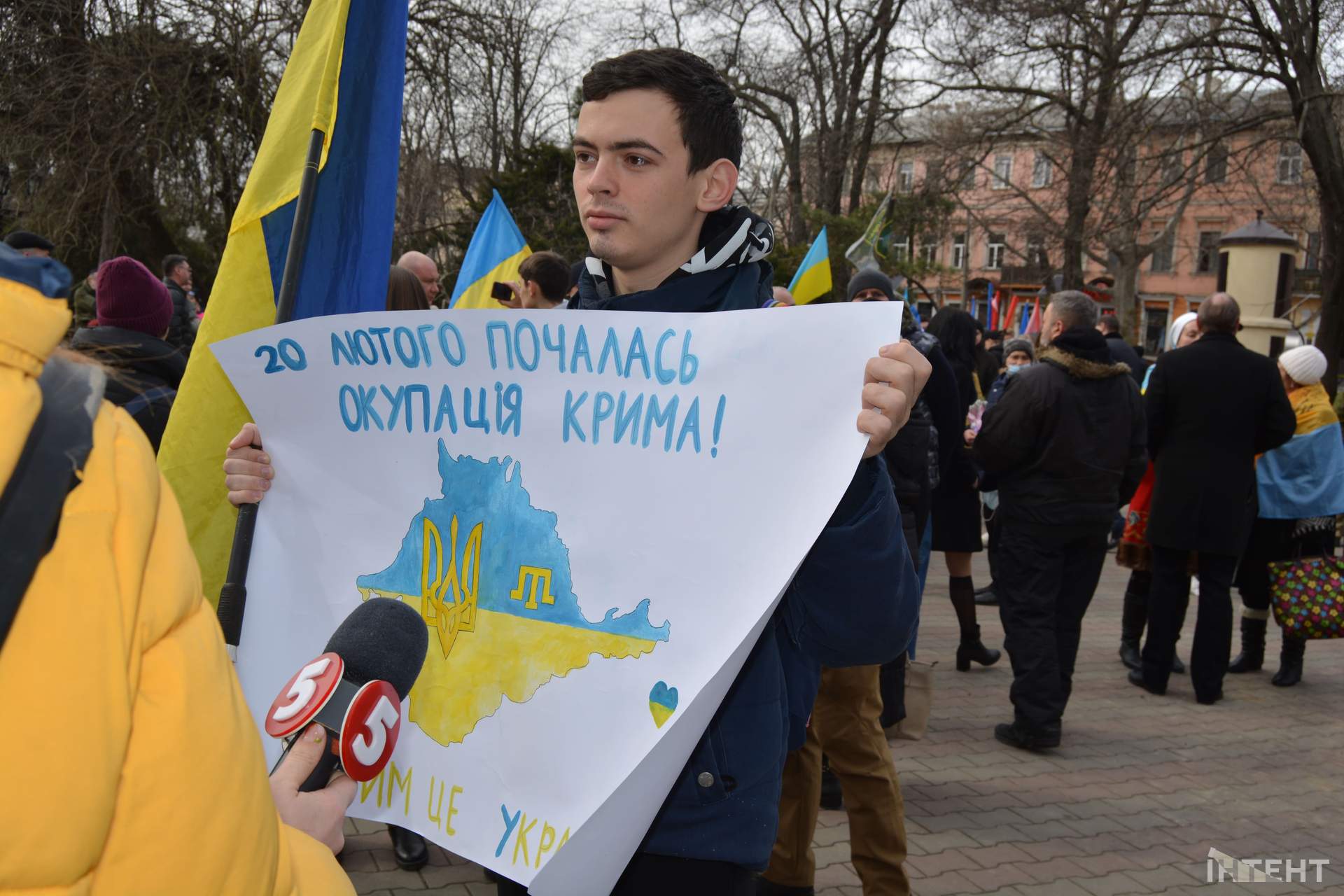 Світлини ІзбірКому з Маршу Єдності та мітингу в центрі Одеси