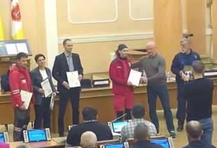 В Одесі Труханов нагородив Дарта Вейдера